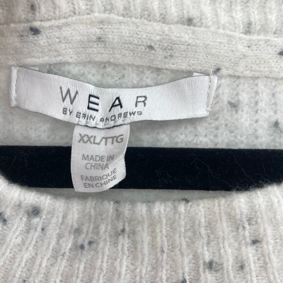 Wear by Erin Andrew’s New Orleans Saints Ribbed Knit Slub Sweater Women’s 2XL - Picture 4 of 11